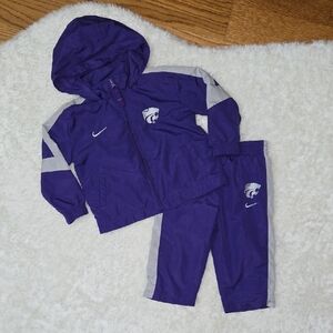 Nike Purple KSU Matching Set, Infant 12 Months, Great Condition